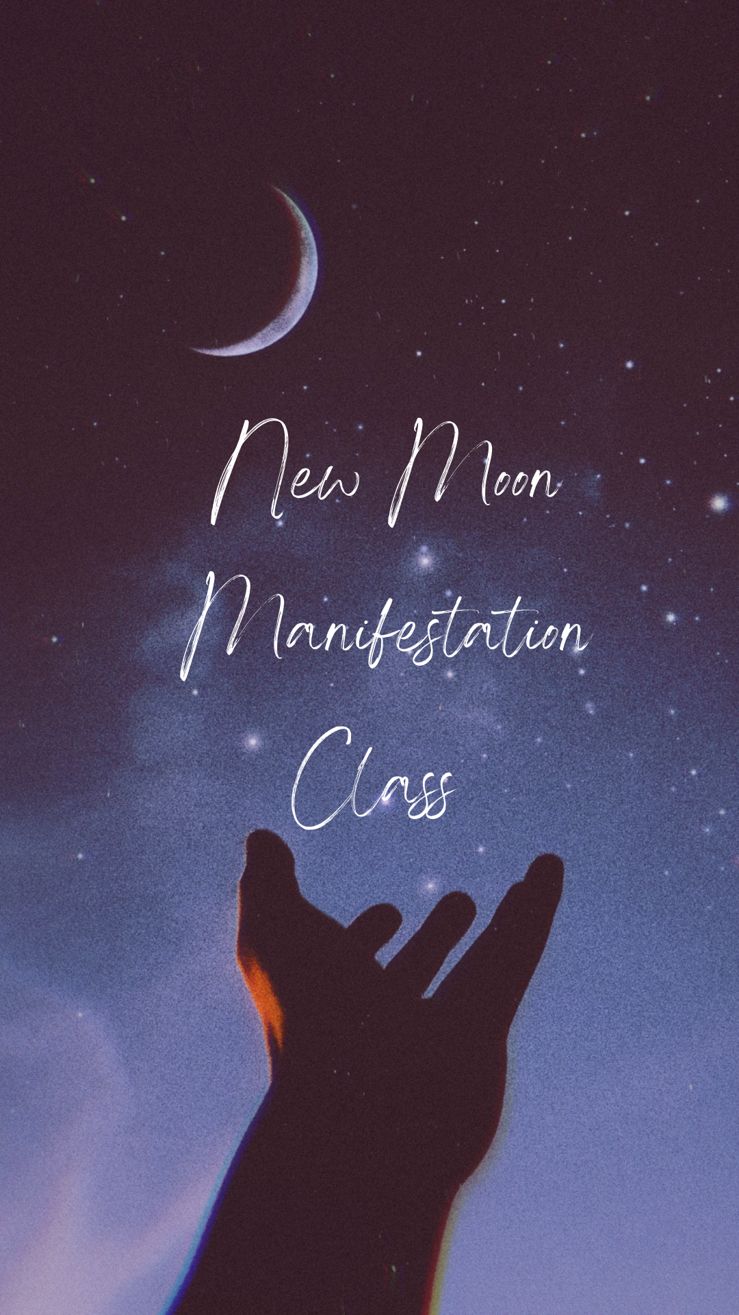 New Moon Manifestation class
