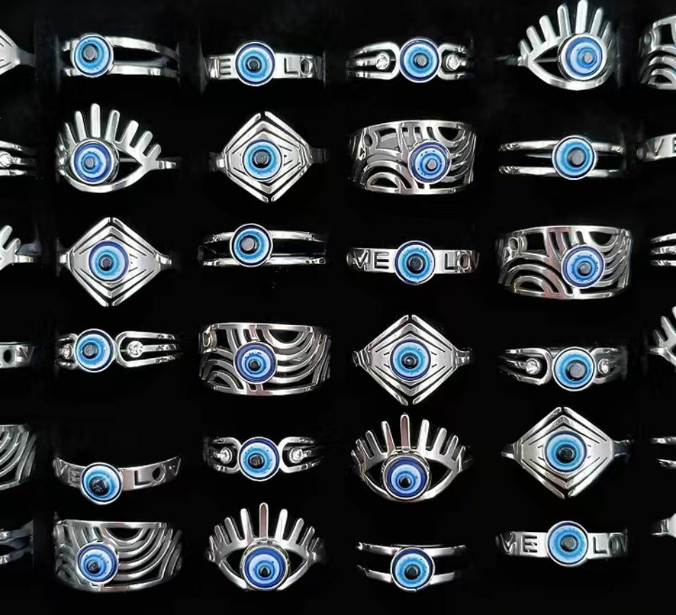 Evil Eye protection ring