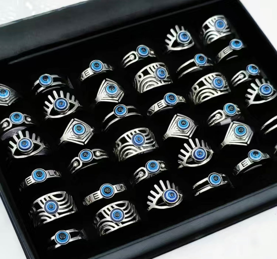 Evil Eye protection ring